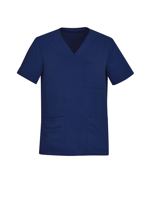 Avery Unisex V-Neck Scrub Top by Biz Care - Online Uniforms