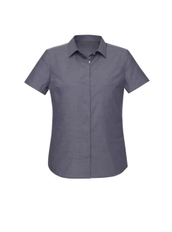 Charlie Womens Short Sleeve Blouse by Biz Corporates