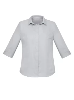Charlie Womens 3/4 Sleeve Blouse by Biz Corporates