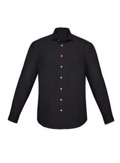 Charlie Mens Slim Fit Long Sleeve Shirt by Biz Corporates