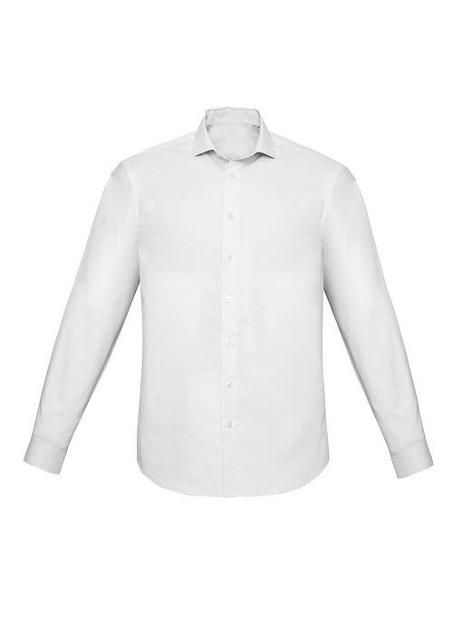 Charlie Mens Slim Fit Long Sleeve Shirt by Biz Corporates - Online Uniforms