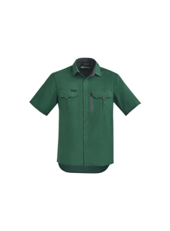 Outdoor Mens Short Sleeve Shirt by Syzmik