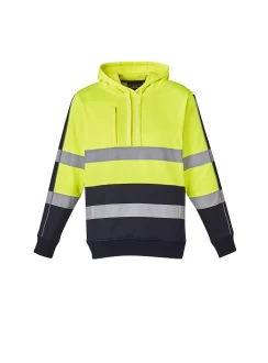 Hi Vis Stretch Taped Hoodie by Syzmik
