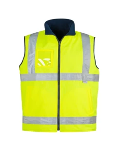 Hi Vis Mens Waterproof Lightweight Vest by Syzmik