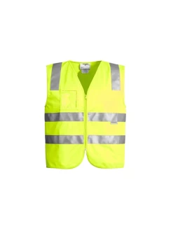 Hi Vis Full Zip Vest by Syzmik