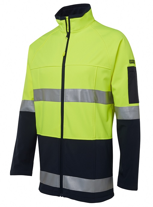 Hi Vis (D+N) Softshell Jacket by JB's - Online Uniforms