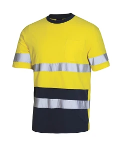 Hi Vis Cotton TShirt with Tape by JB's