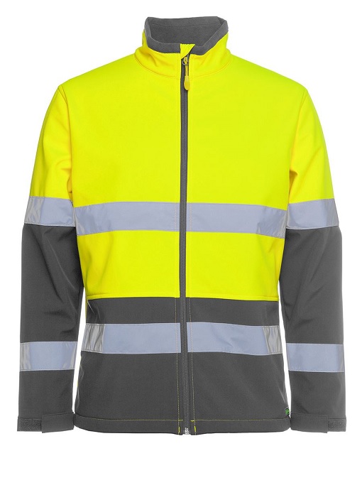 Hi Vis (D+N) Water Resistant Softshell Jacket by JB's - Online Uniforms