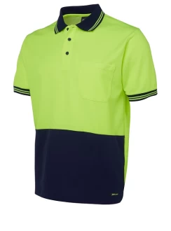 Hi Vis Cotton Back Polo by JB's