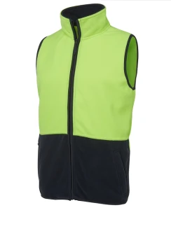 Hi Vis Polar Vest by JB's