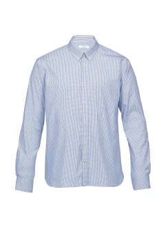 Cedar Hill Mens Check Long Sleeve Shirt by The Standard