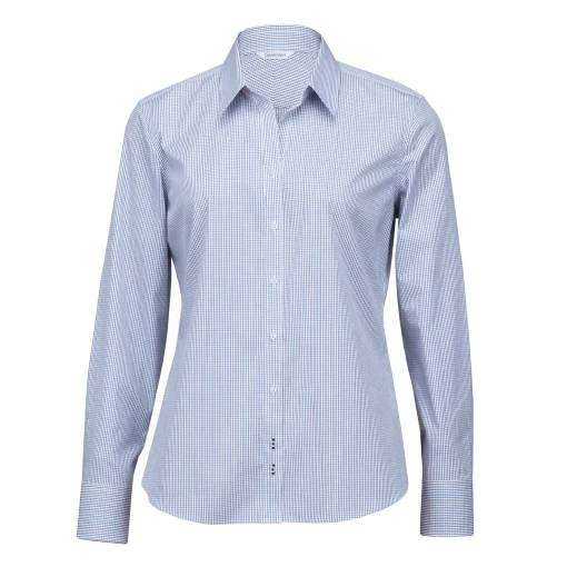 womens-the-cedar-hill-check-shirt-white_navy_brown womens-the-cedar-hill-check-shirt-white_navy_brown