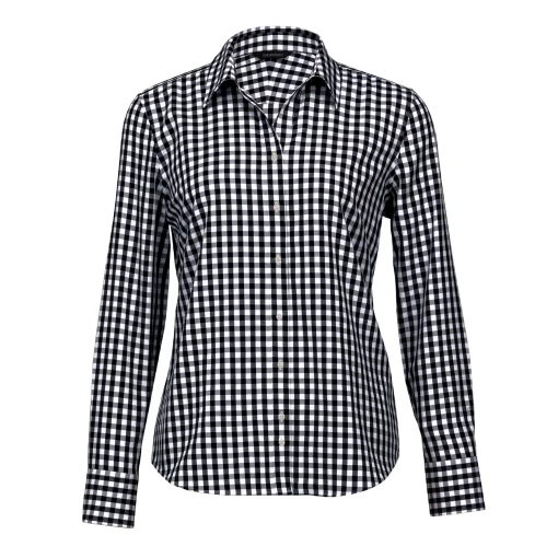womens-the-hartley-check-shirt-black_white womens-the-hartley-check-shirt-black_white