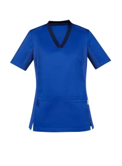 Riley Womens V-Neck Scrub Top by Biz Care