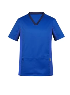 Riley Unisex V-Neck Scrub Top by Biz Care