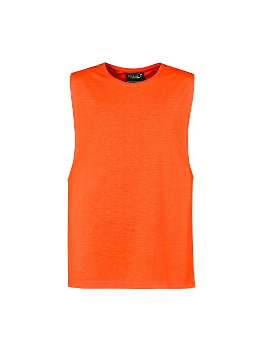 High vis sleeveless 2025 t shirt