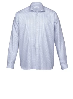 Lyndhurst Mens Check Long Sleeve Shirt by Barkers
