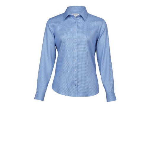 Quadrant Womens Long Sleeve Blouse by Barkers - Online Uniforms