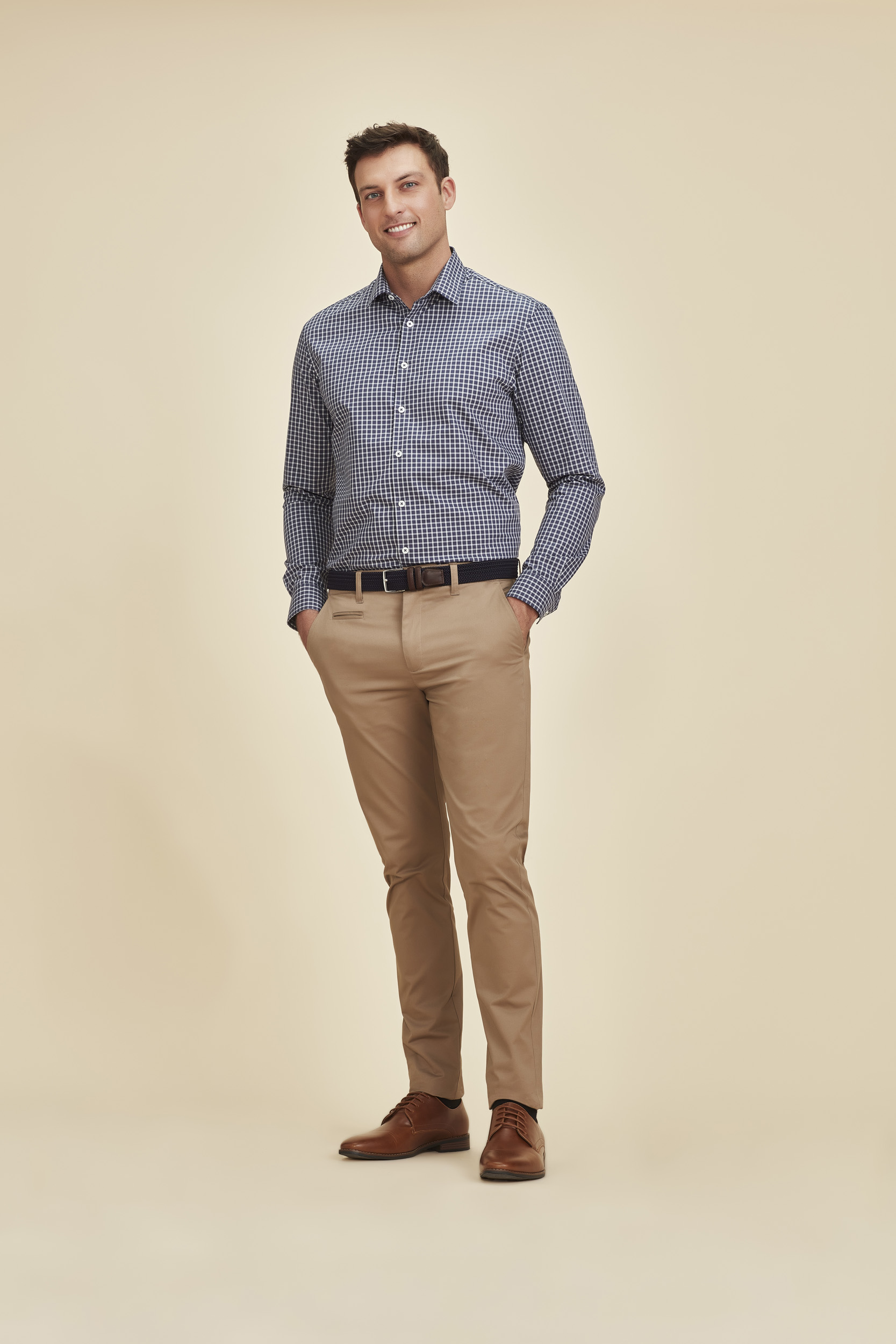 Traveller Mens Chino Pant by Biz Corporates - Online Uniforms