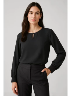Womens Long Sleeve Blouse